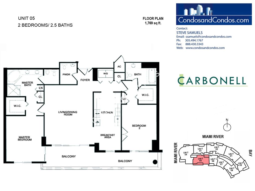 Carbonell - Unit #05 with 1769 SF