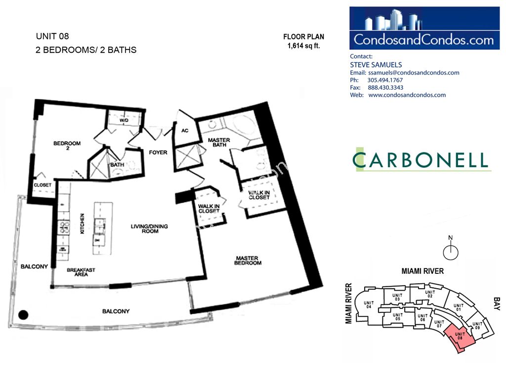 Carbonell - Unit #08 with 1614 SF