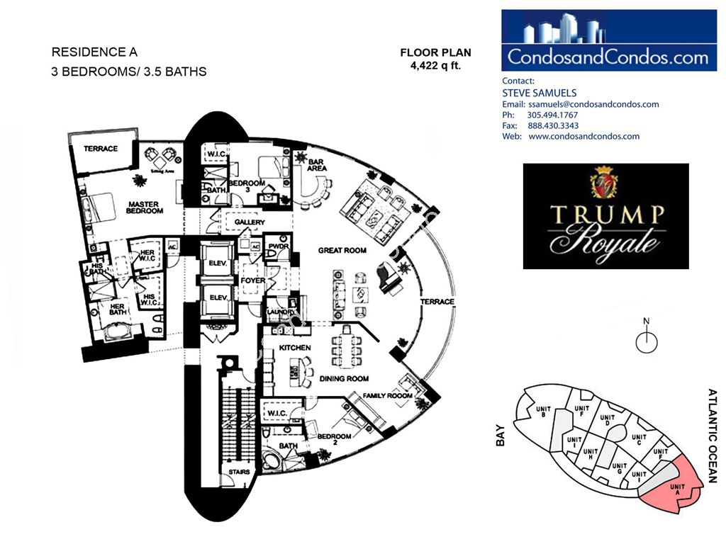 Trump Royale - Unit #A with 4422 SF