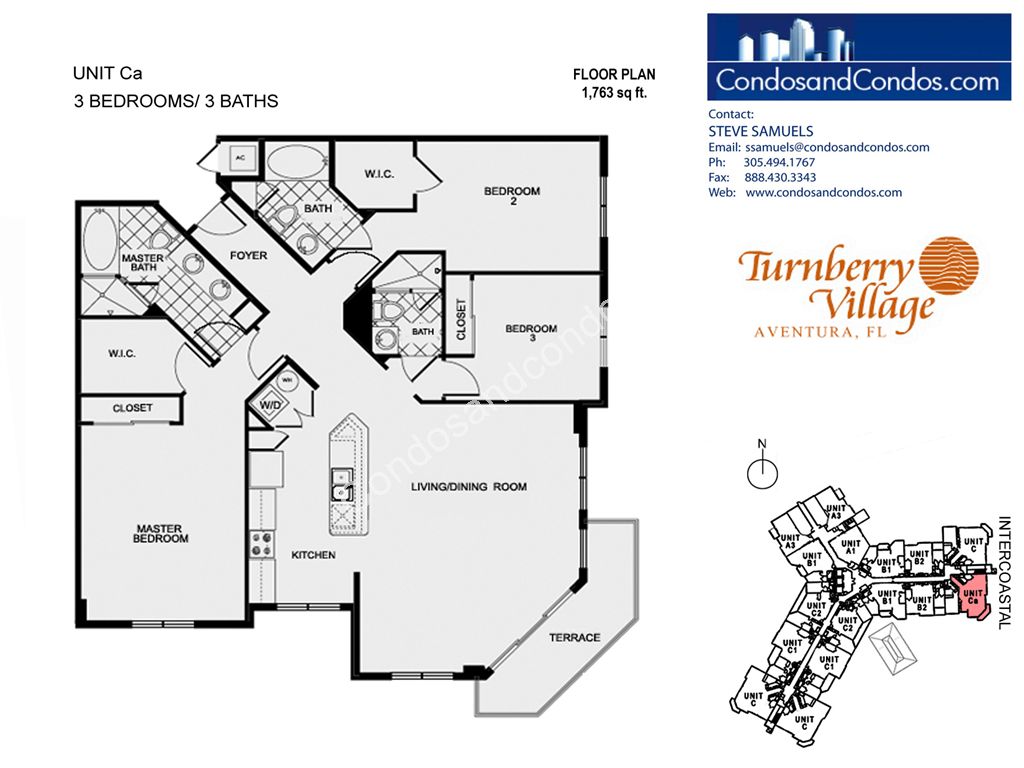 Turnberry Village North - Unit #Ca with 1763 SF