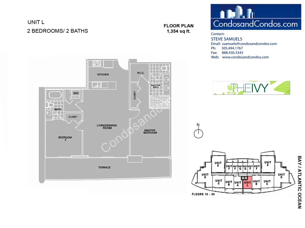 Ivy at Riverfront - Unit #L with 1354 SF