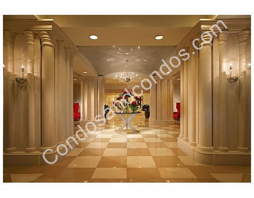Marble lobby with Italian design