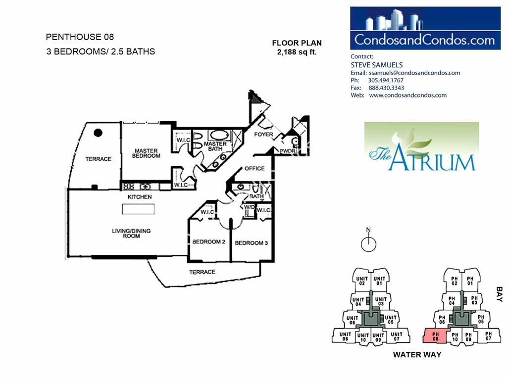 Atrium Aventura - Unit #Penthouse 08 with 2188 SF