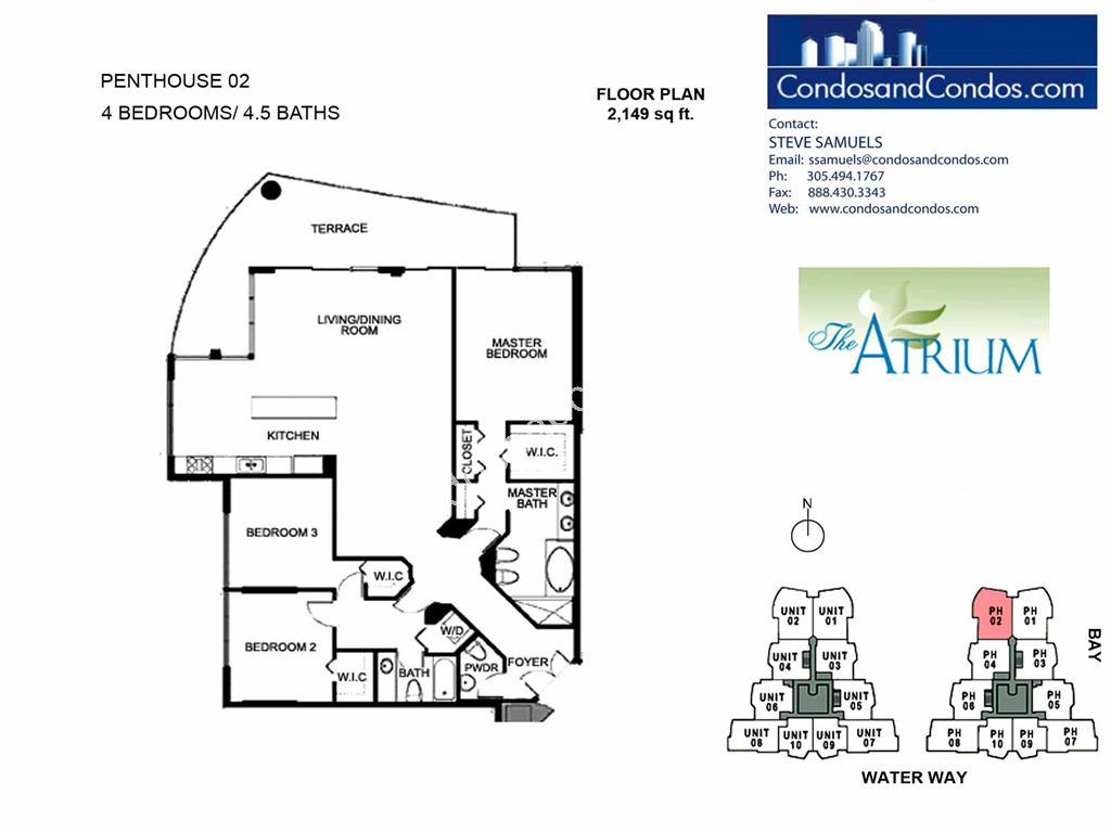 Atrium Aventura - Unit #Penthouse 02 with 2149 SF