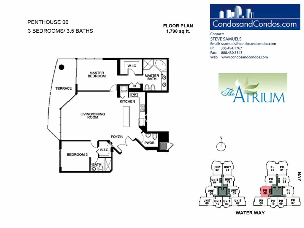 Atrium Aventura - Unit #Penthouse 06 with 1798 SF
