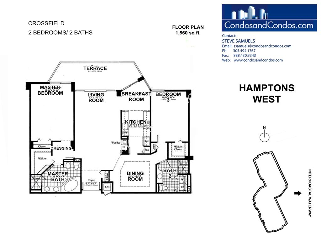 Hamptons West - Unit #Crossfield with 1560 SF