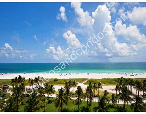 Well maintained tropical landscape and endless beach