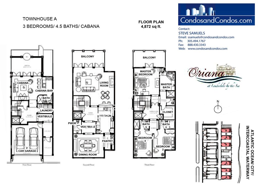 Oriana - Unit #Townhouse A with 4872 SF