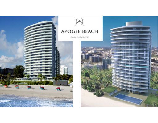 Apogee Beach Condo for Sale