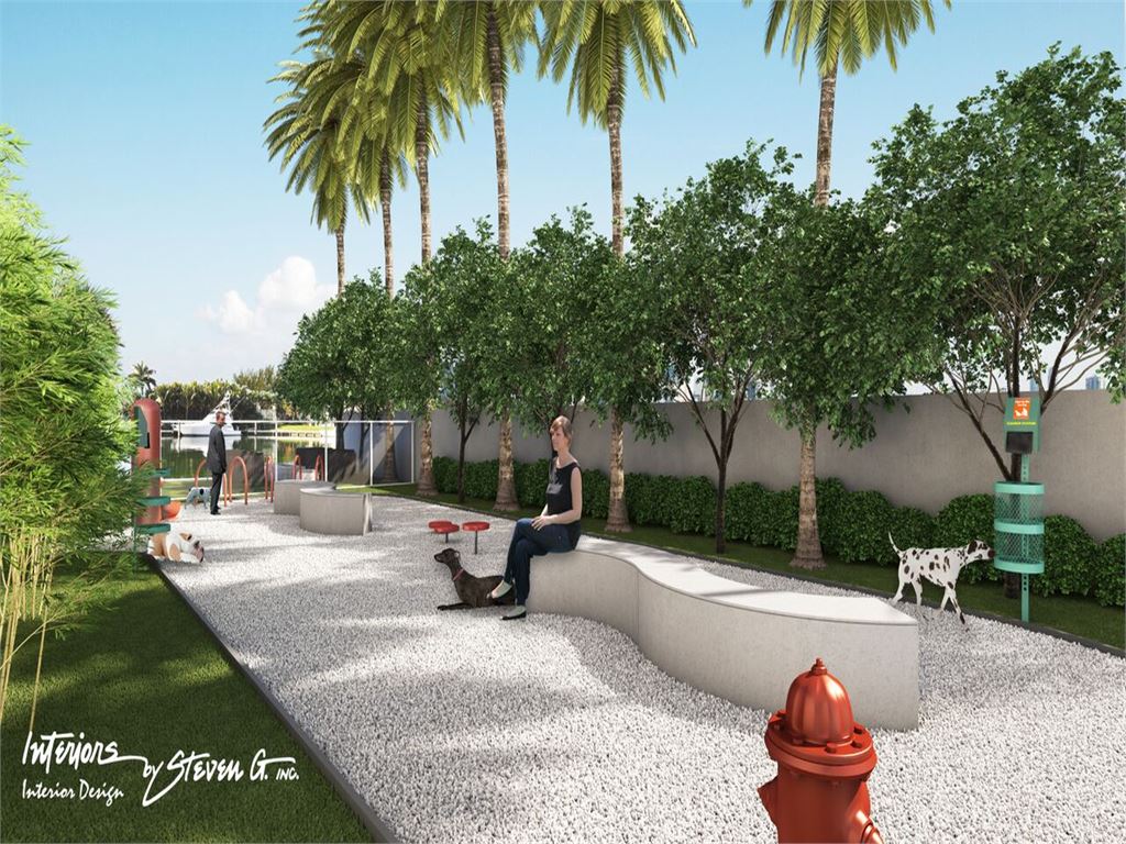 Onsite dog park exclusively for residents and their pets