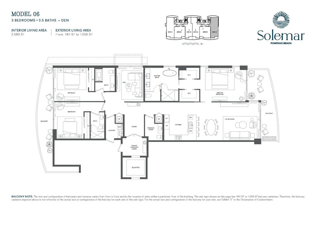 Solemar - Unit #06 with 2589 SF