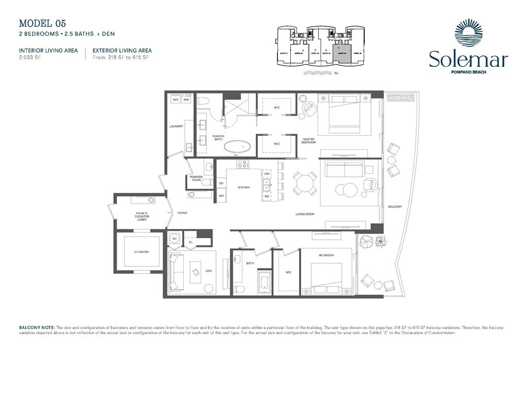 Solemar - Unit #05 with 2033 SF