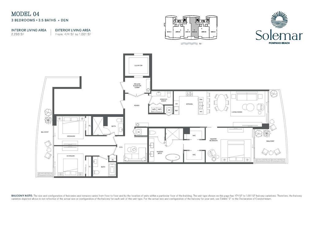 Solemar - Unit #04 with 2293 SF