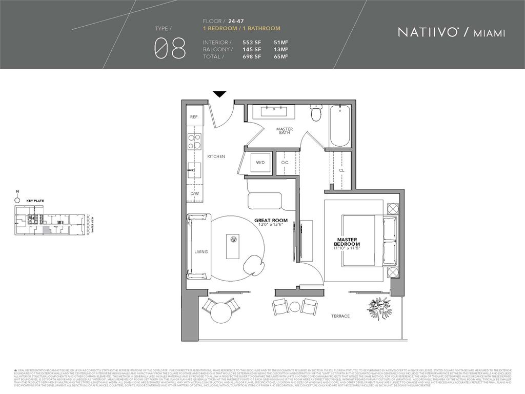 NATIIVO by Airbnb - Unit #E-08 with 551 SF