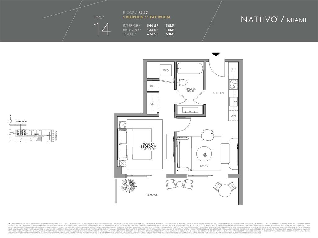 NATIIVO by Airbnb - Unit #G-14 with 540 SF