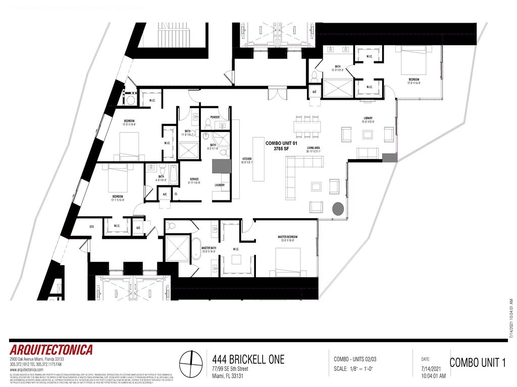 Baccarat Residences - Unit #Combo Unit 1 with 3785 SF
