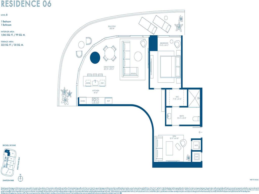 Cipriani Residences Miami - Unit #05 B LVL 19-61 with 1408 SF