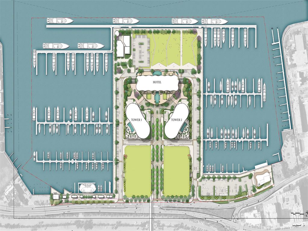 Photo of key floor plan