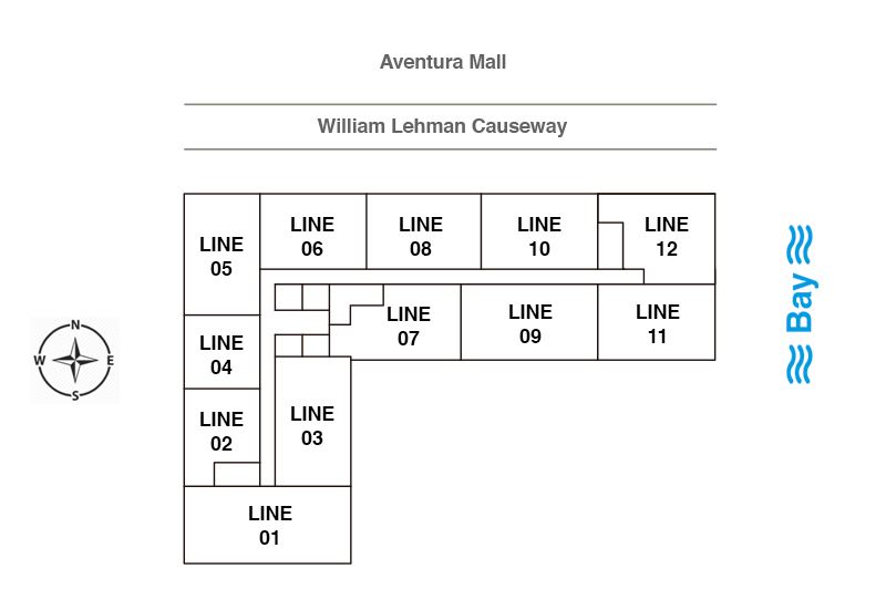 Photo of key floor plan