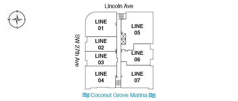 Photo of key floor plan