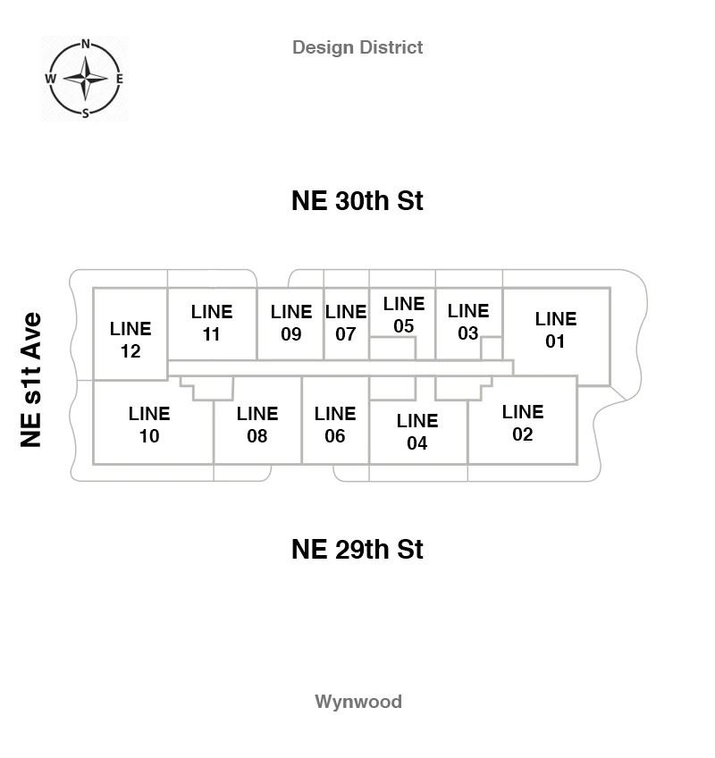 Photo of key floor plan