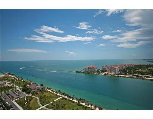 Unobstructed views of ocean, government cut and Biscayne Bay