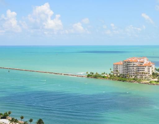 Unobstructed Ocean, Bay, Government Cut and Fisher Island Views