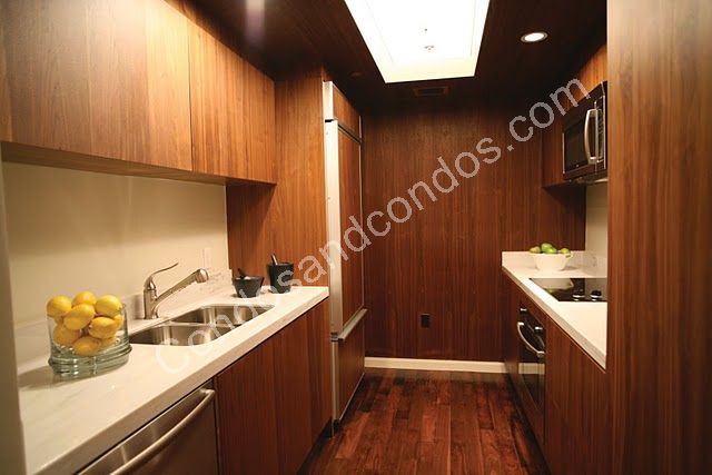 Dellacasa contemporary Italian teak cabinetry in kitchens and baths