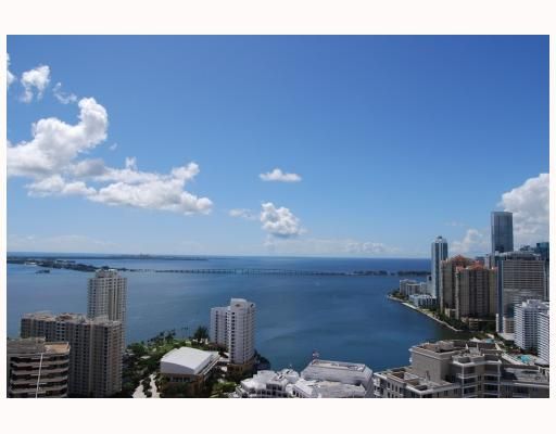 Dramatic views of Biscayne Bay, Miami Beach and the  Downtown Miami Skyline 
 