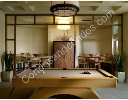 Residents-only Billiard Room and Sports Lounge