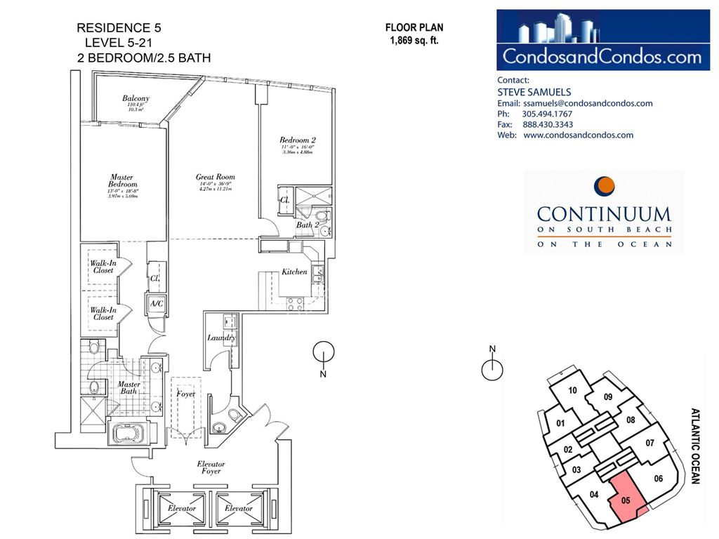 Continuum South - Unit #05 with 1859 SF