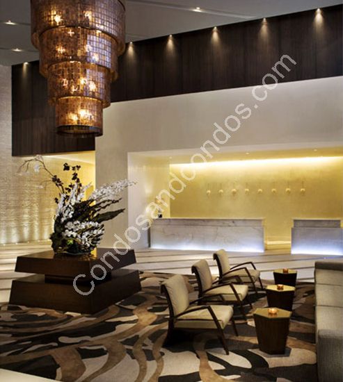 Gorgeous reception lobby with specially appointed designer furniture