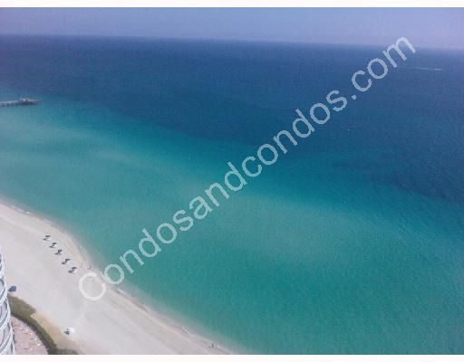 White pristine sands of Sunny Isles Beach