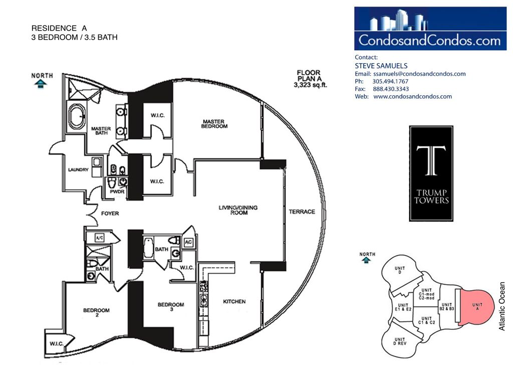 Trump Tower III - Unit #A with 3323 SF