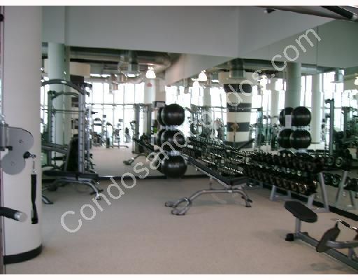 Weight training area