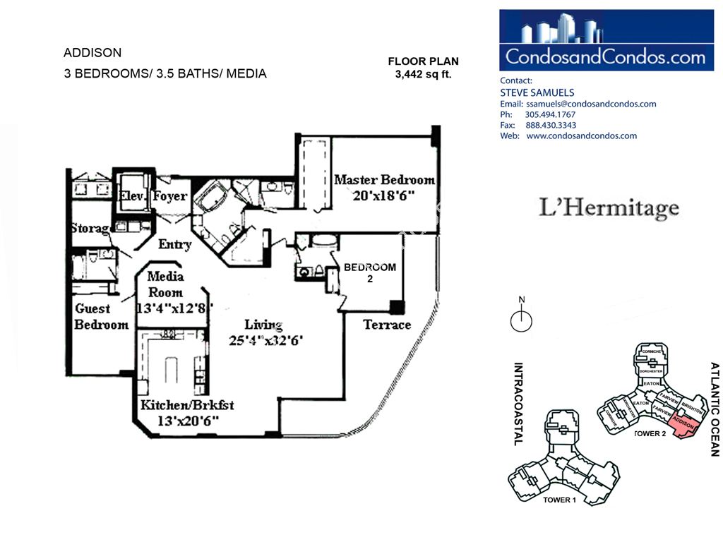 L Hermitage II - Unit #Addison with 3442 SF