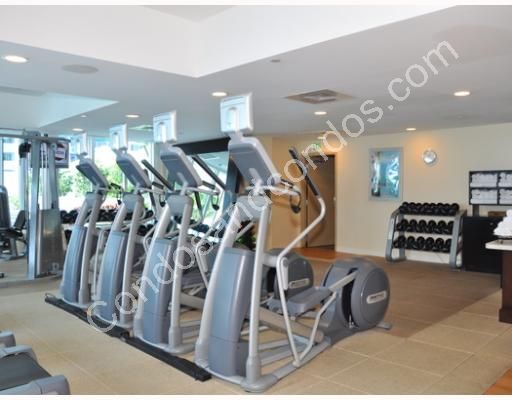 State of the art fitness center and spa 