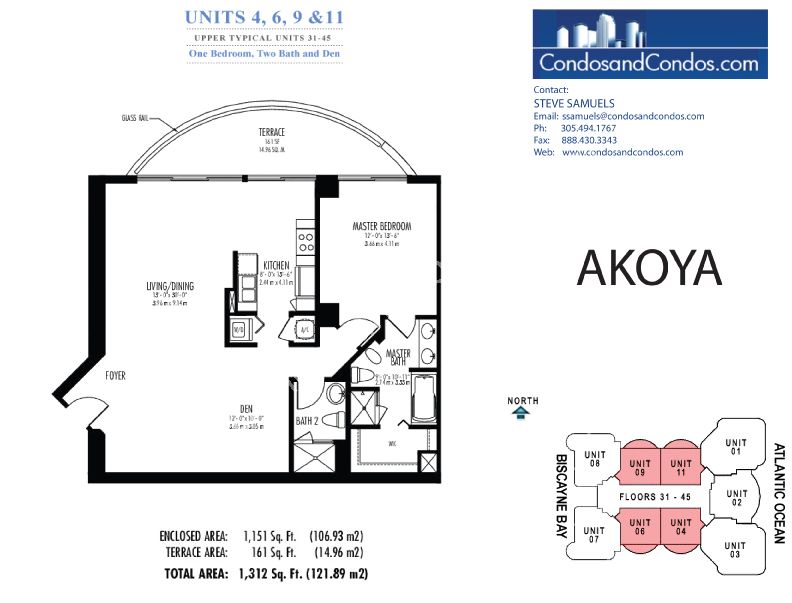 Akoya - Unit #11 with 1312 SF