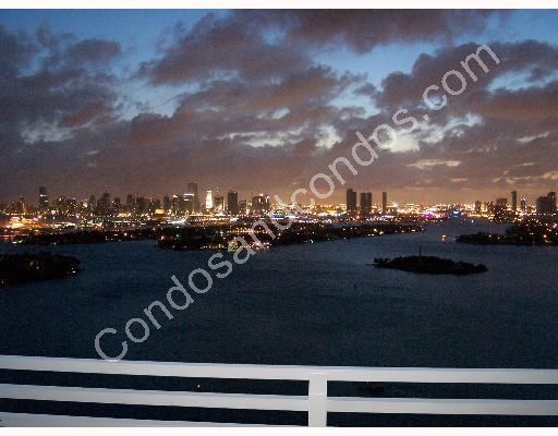 The glittering Miami skyline