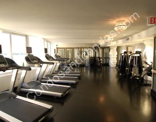 Fitness center with state-of-the-art equipment