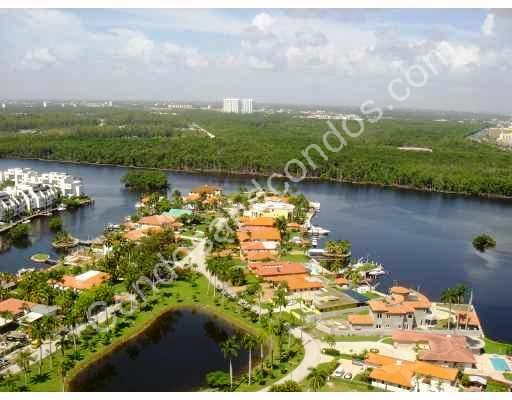 Ariel view of The Intracoastal Waterway