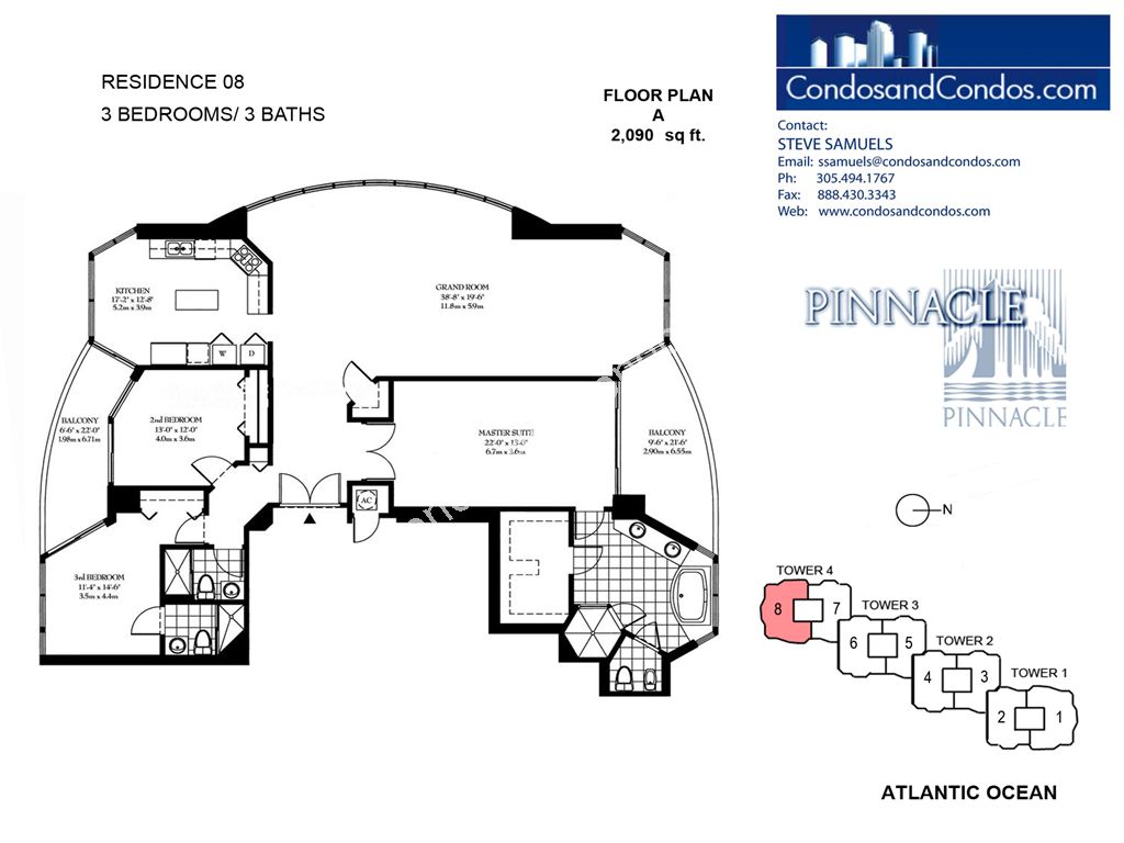 Pinnacle - Unit #08 with 2090 SF