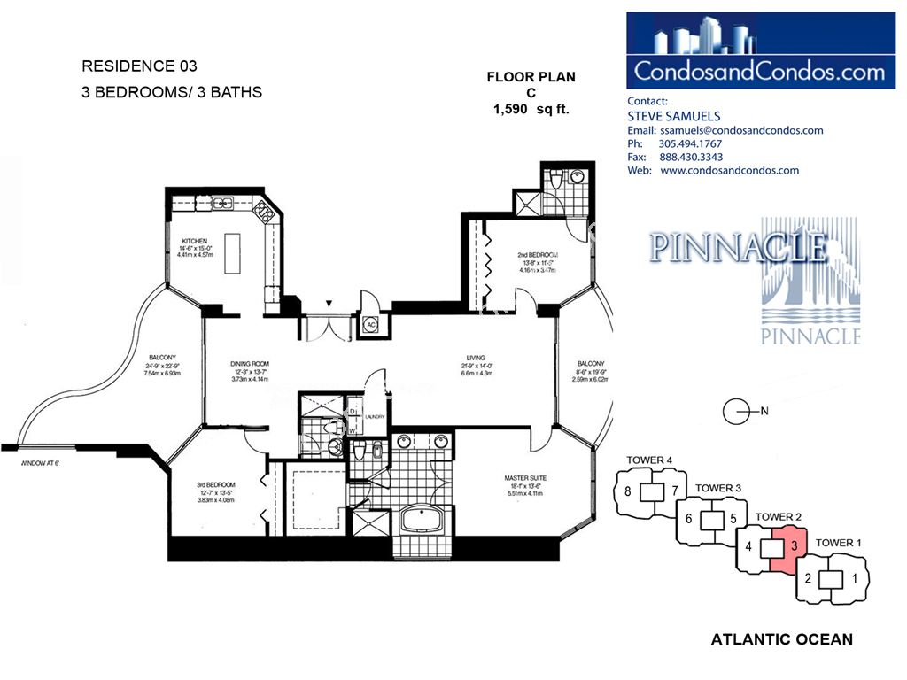 Pinnacle - Unit #03 with 1590 SF