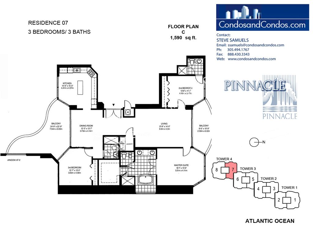 Pinnacle - Unit #07 with 1590 SF