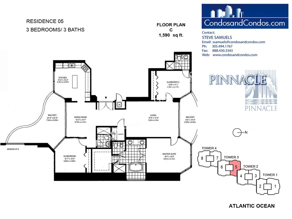 Pinnacle - Unit #05 with 1590 SF