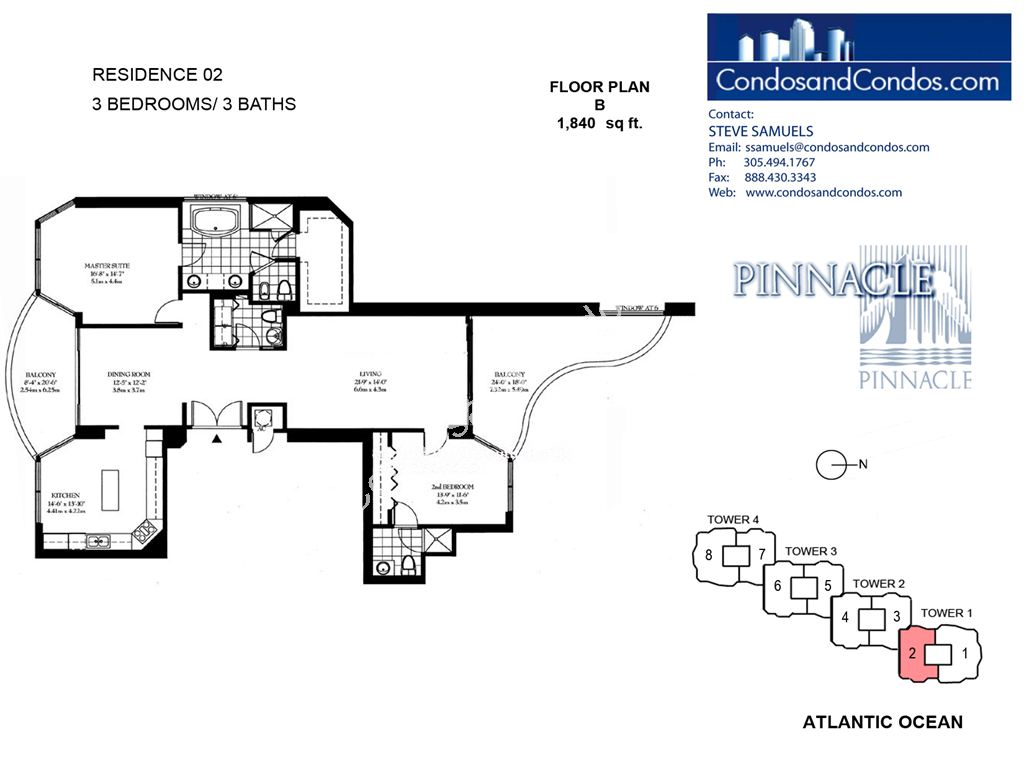 Pinnacle - Unit #02 with 1840 SF