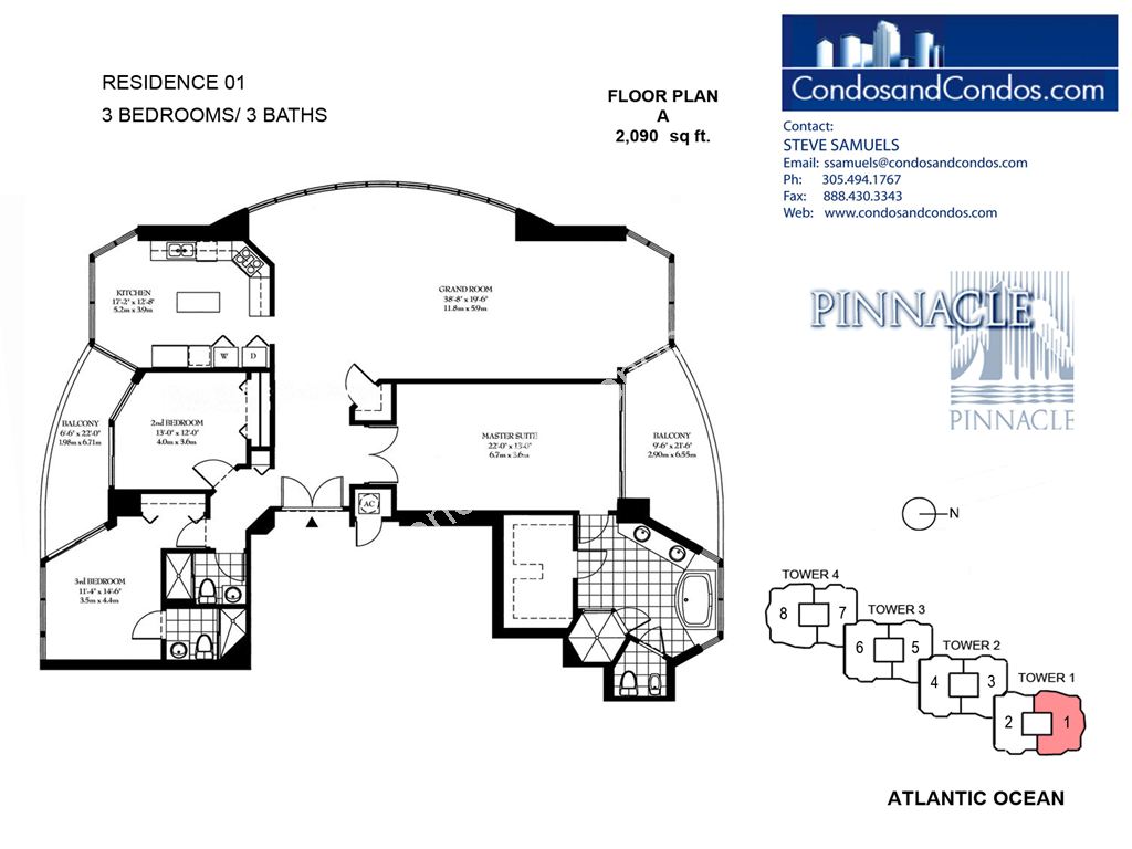 Pinnacle - Unit #01 with 2090 SF