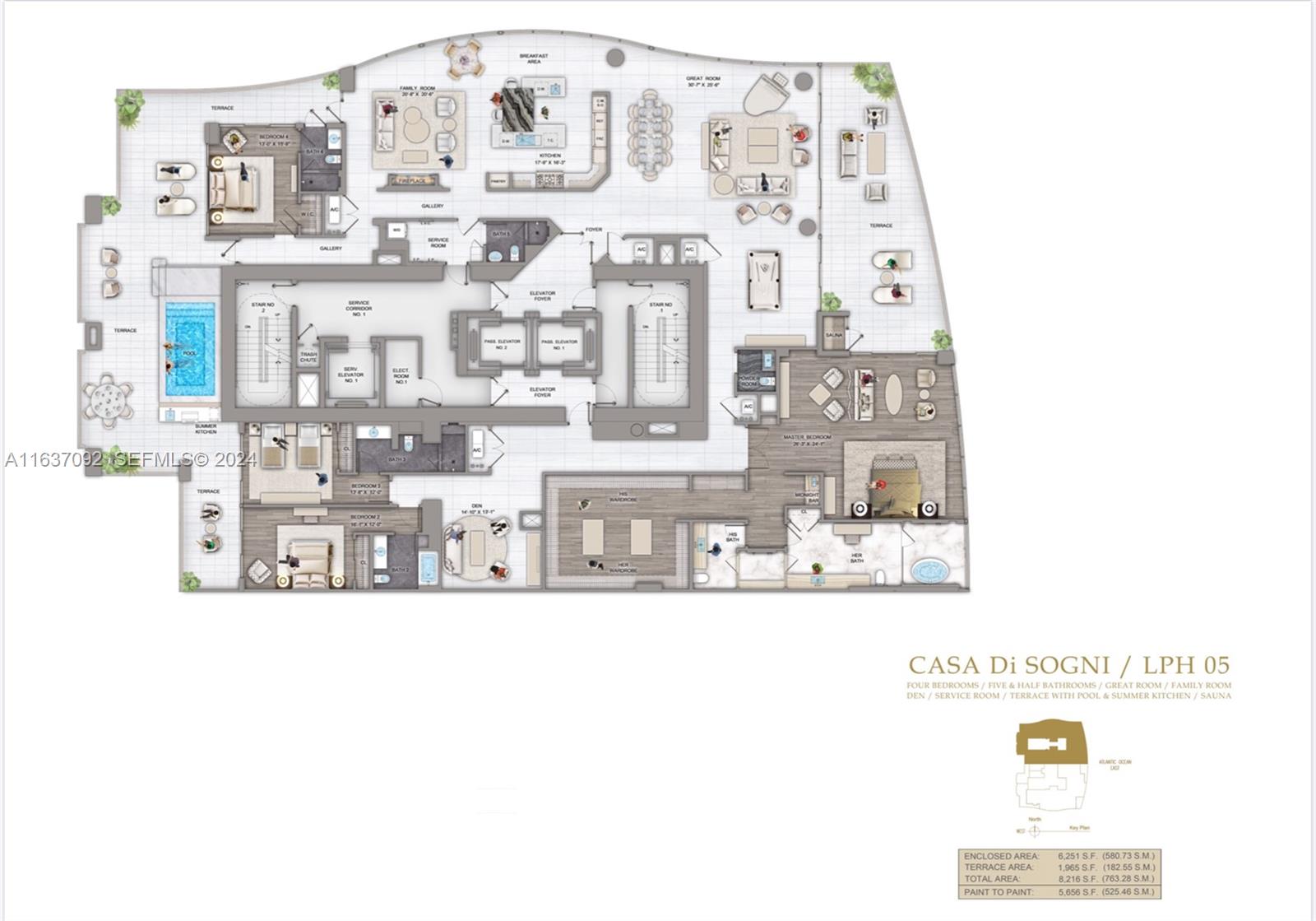 Photo of 17901 Collins Avenue Ph4705 #Ph4705 listing for Sale