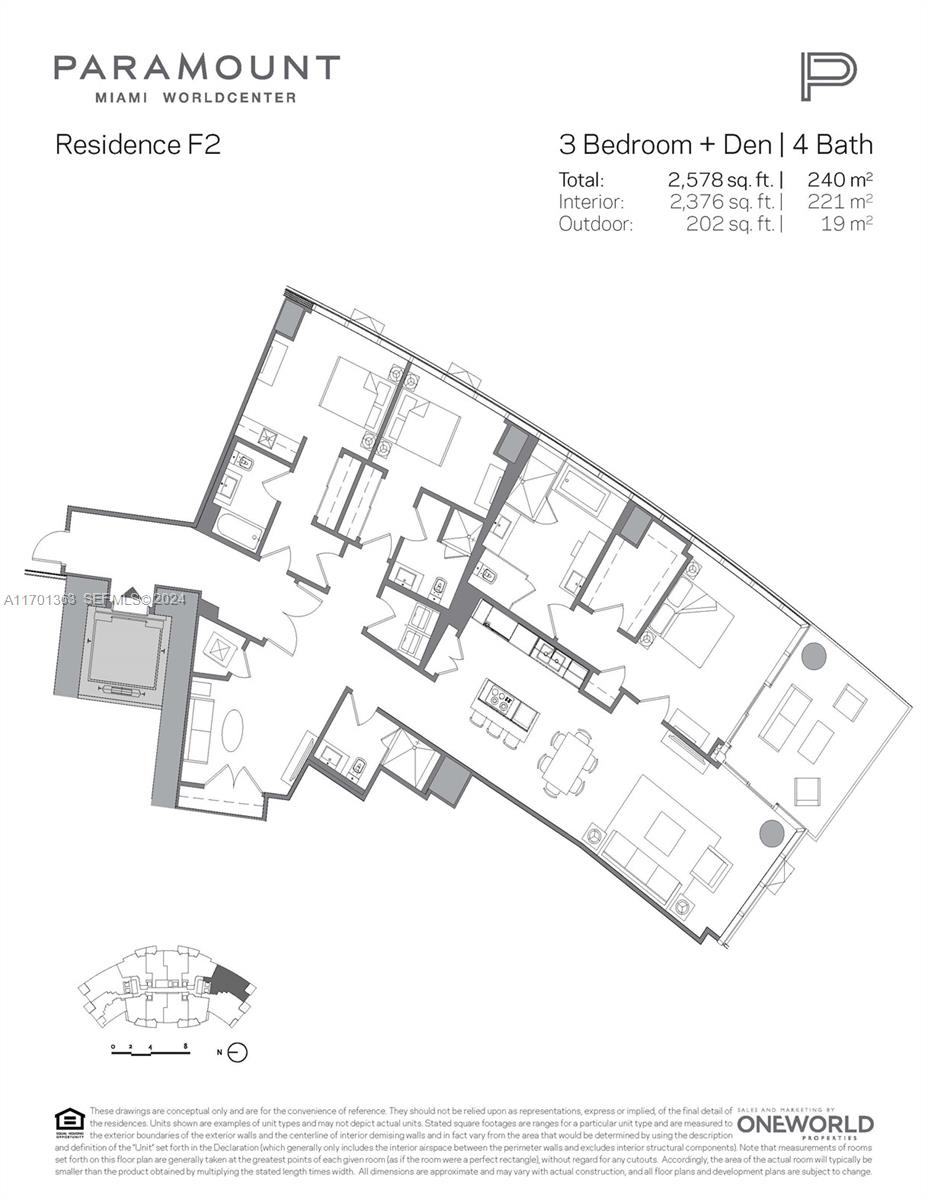Photo of 851 NE 1st Avenue 2111 #2111 listing for Sale