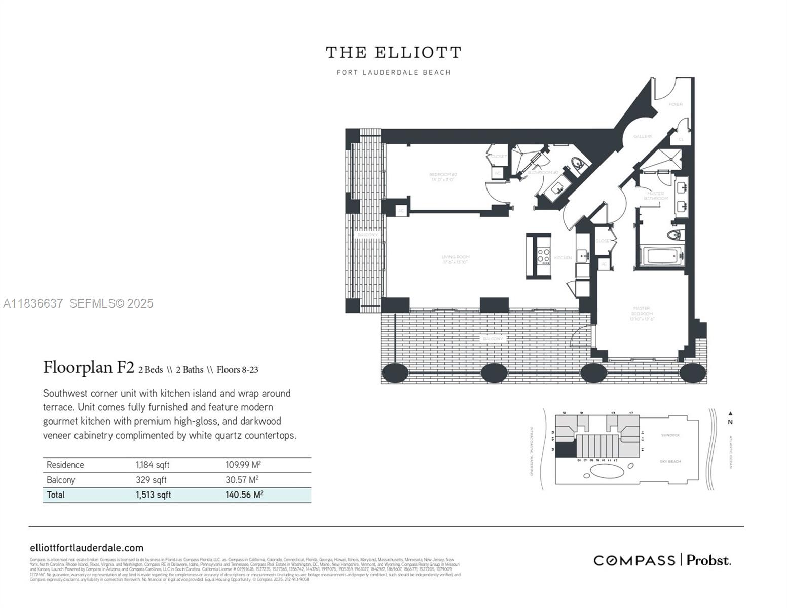 Photo of 551 N Fort Lauderdale Beach Boulevard R2205 #R2205 listing for Sale